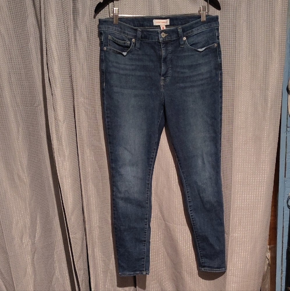 Lucky Brand Women's Skinny Jeans - Medium Blue